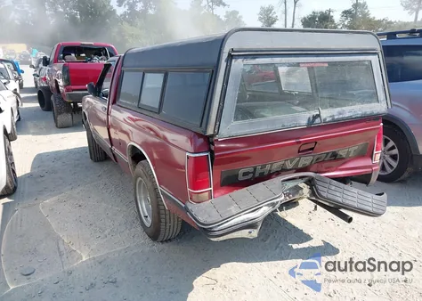 1991 Chevrolet S Truck S10 z USA, uszkodzony, nr VIN 1GCCS14Z8M2100640